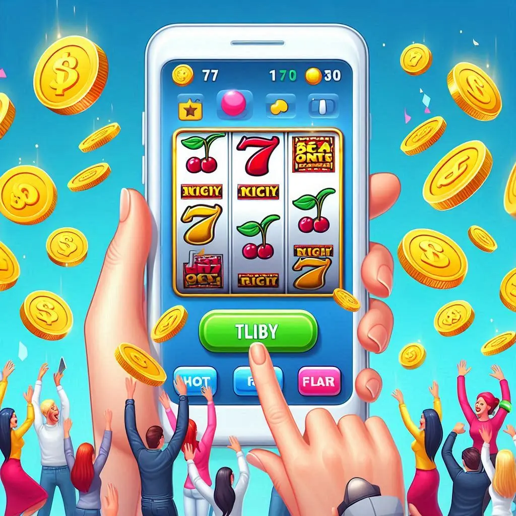 Slots on the LUCKY BLOCK CASINO phone