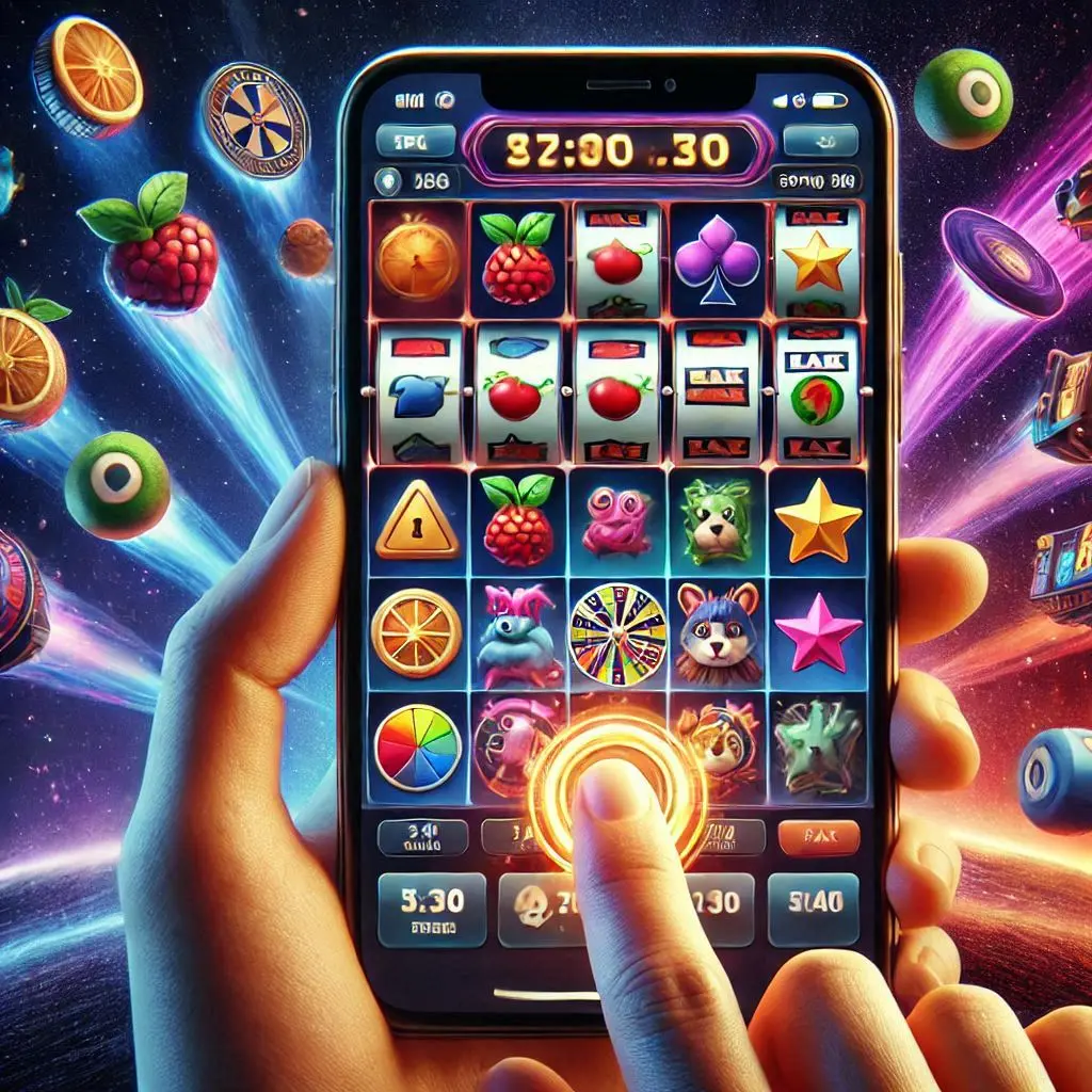 Slots on the LUCKY BLOCK CASINO phone